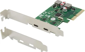 Conceptronic 2x USB-C 3.1, PCIe 3.0 x4