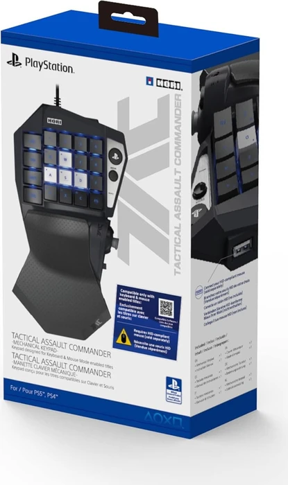 Hori Tactical Assault Commander PS5/PS4/PC, mehrfarbig/schwarz/silber, USB-A