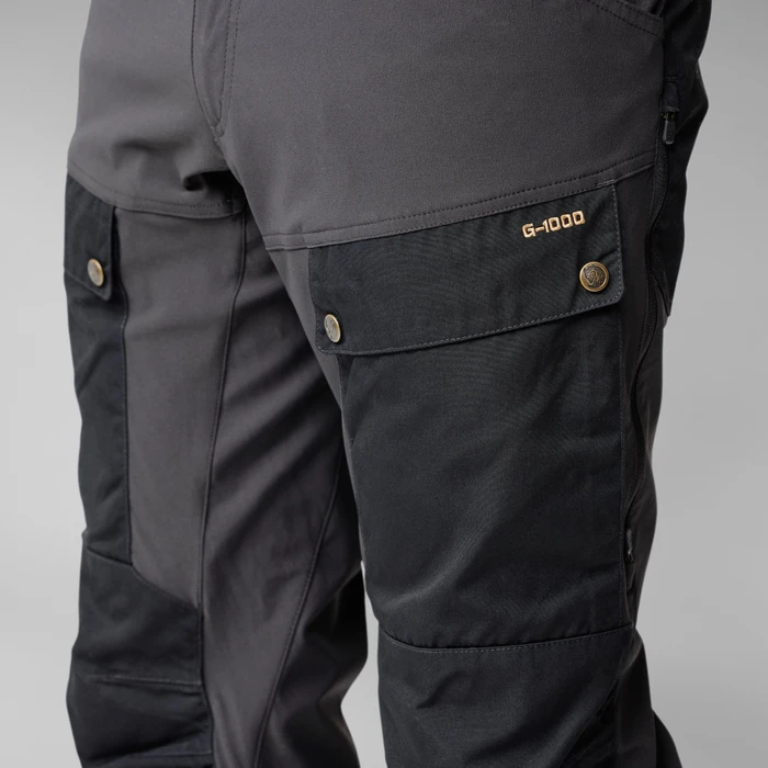 Fjällräven Keb Hose lang schwarz (Herren)