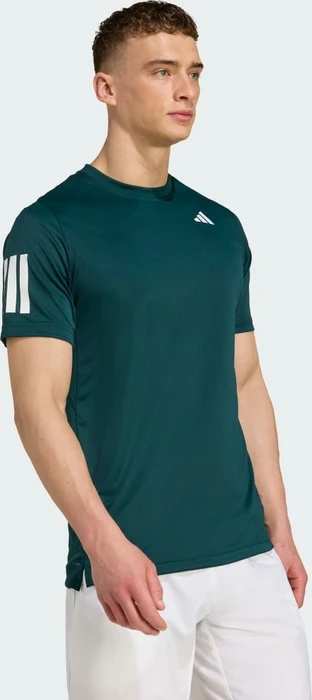 adidas Club Tennis Climacool 3-Streifen Funktionsshirt kurzarm aurora ivy (Herren)