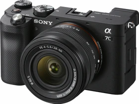 Sony Alpha 7C schwarz mit Objektiv FE 28-60mm 4.0-5.6