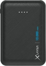 XLayer Powerbank Micro 10000mAh schwarz