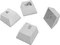 Glorious GPBT Backlit Keycaps, Kunststoff (PBT), weiß, 130 Tasten, ANSI-US Vorschaubild
