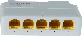Allnet SGI Railmount Gigabit Switch, 5x RJ-45, 90W PoE++ PD (ALL-SG8005PD-BT90 / 222870)