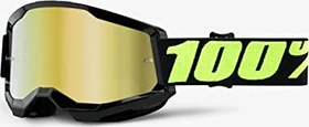 100% Strata2 Schutzbrille upsol/mirror gold lens