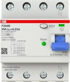 ABB F204 B-25/0.03 U