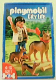 playmobil City Life Schäferhündin mit Welpen