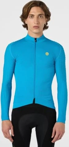 UYN Airwing Winter Trikot langarm turquoise/black (Herren)