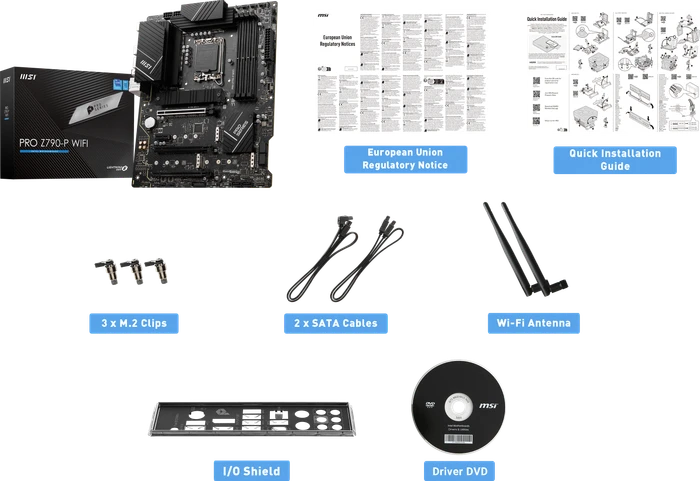 MSI PRO Z790-P WIFI (Intel 1700)