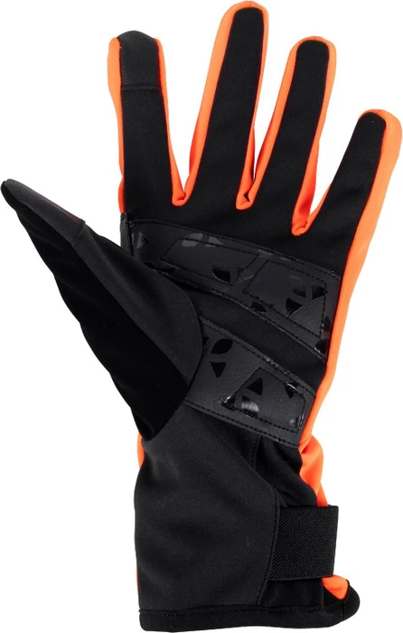 Vaude Posta Fahrradhandschuhe neon orange