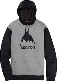 Burton Oak Hoodie gray heather/true black (Herren)