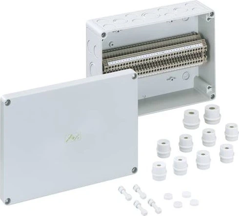 Spelsberg RK 4/34-34x4² Reihenklemmengehäuse, mit Schutzart IP54/IP66, Nennquerschnitt 4 mm²