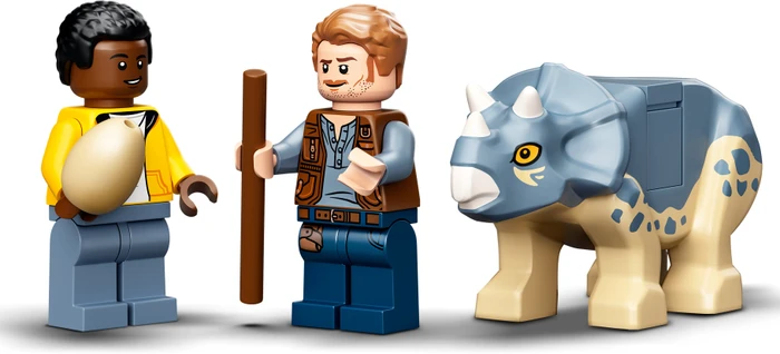 LEGO Jurassic World - T-Rex-Skelett in der Fossilienausstellung