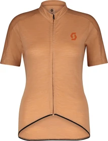 Scott Gravel Merino Trikot kurzarm rose beige/braze orange (Damen)