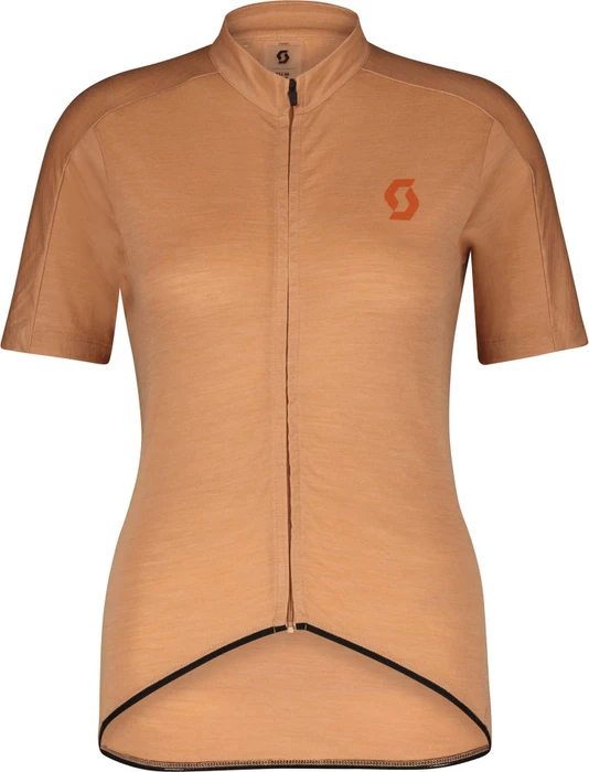 Scott Gravel Merino Trikot kurzarm rose beige/braze orange (Damen)