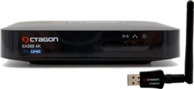 Octagon SX988 4K UHD mit 600MBit/s WLAN-Stick