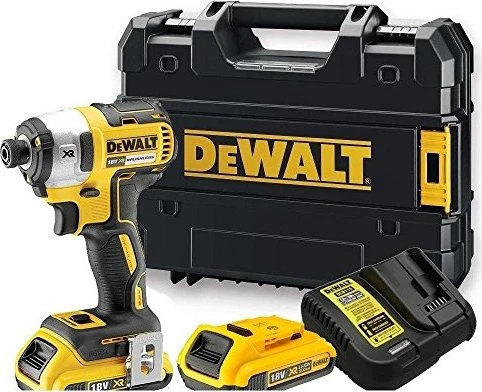 DeWalt DCF887D2 Akku-Schlagschrauber inkl. Koffer + 2 Akkus 2.0Ah