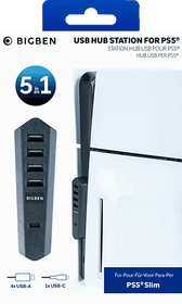 BigBen PlayStation 5 Slim USB Hub Adapter (PS5)