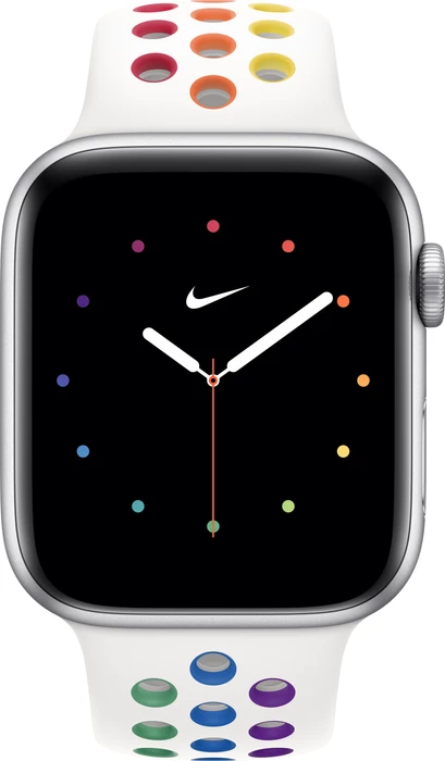 Apple Nike Sportarmband Regular für Apple Watch 44mm Pride Edition