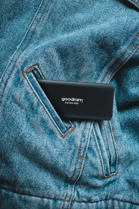 goodram essential HX100 external SSD, 1TB, USB-C 3.1