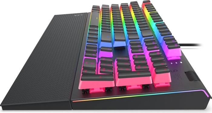 Endorfy SilentiumPC SPC Gear GK650K Omnis Pudding Edition, LEDs RGB, Kailh BLUE, USB, DE