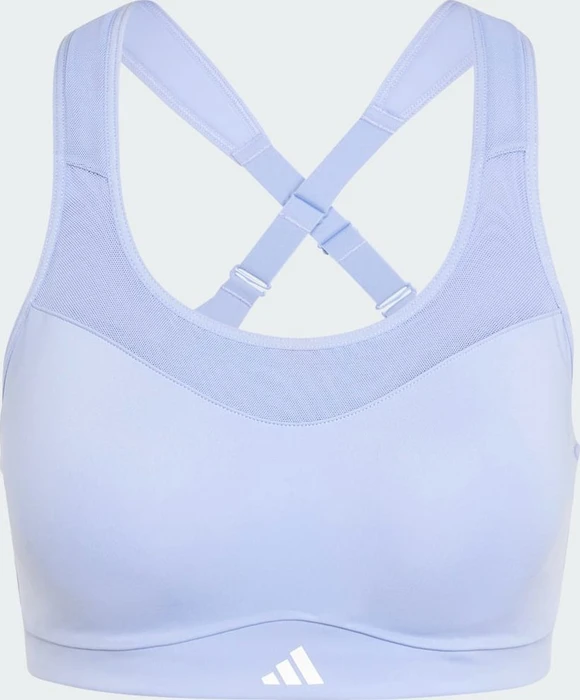 adidas TLRD Impact Training High Support Sport-BH blue spark (Damen)