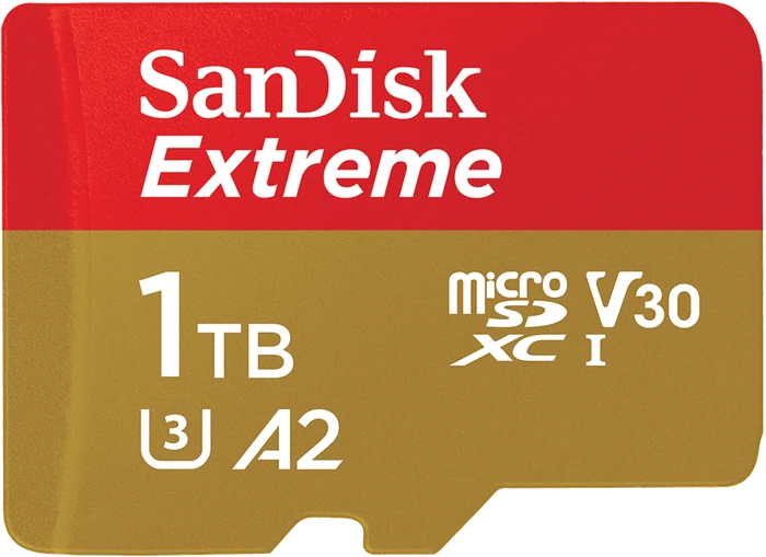 SanDisk Extreme, microSD UHS-I U3, A2, V30, Rev-AV