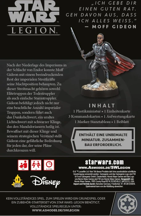 Star Wars Legion - Moff Gideon