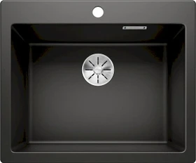 Blanco Pleon 6 InFino Becken mittig schwarz