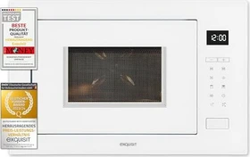 Exquisit EMW25-G-020 Mikrowelle mit Grill weiß