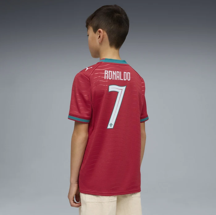 Puma FIFA WM 2026 Portugal Ronaldo Heimtrikot kurzarm (Junior)