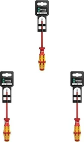Wera Kraftform Plus Serie 100 VDE 160i SB Schlitz Schraubendreher, 3.5x100mm