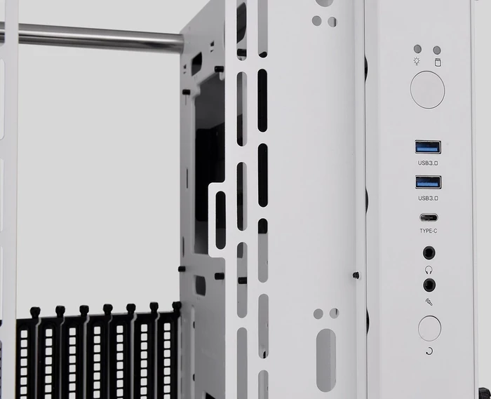 Thermaltake Core P3 TG Pro Snow Edition, weiß, Glasfenster