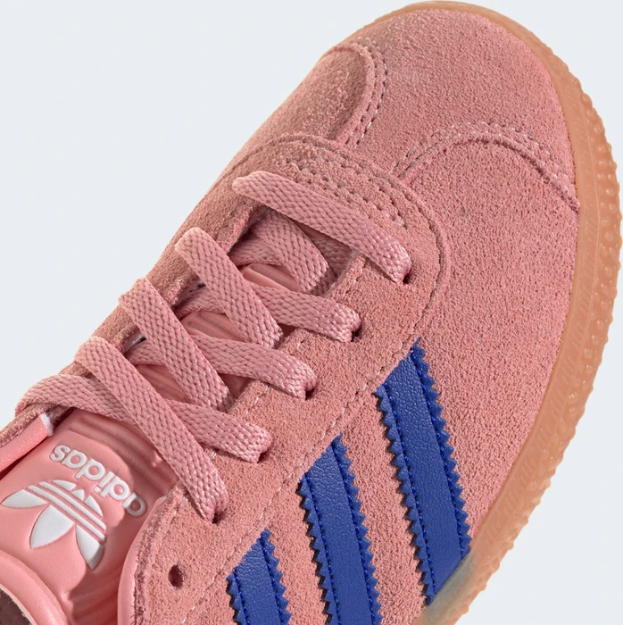 adidas Gazelle semi pink spark/lucid blue (Junior)
