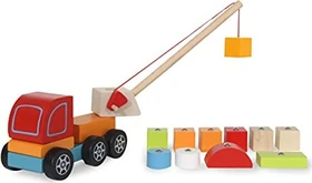 Jamara Kidiwood Steckspiel Mobilkran