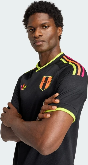 adidas Peru 2026 2026 Auswärtstrikot kurzarm schwarz