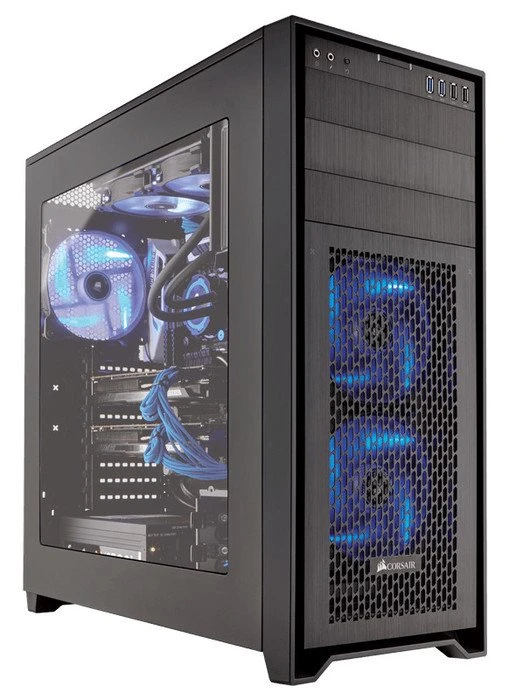 Corsair Obsidian 750D Airflow Edition, Acrylfenster