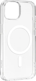 Puro Lite Mag Cover für Apple iPhone 15 transparent