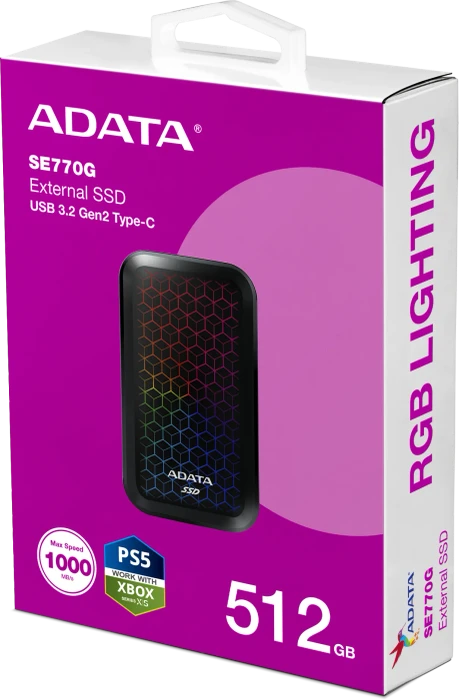 ADATA SE770G, 512GB, USB-C 3.1