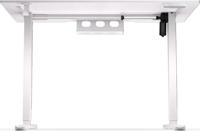 Endorfy Atlas S Electric elektrisch höhenverstellbarer Sitz-Steh-Schreibtisch 114x60cm Onyx White/weiß