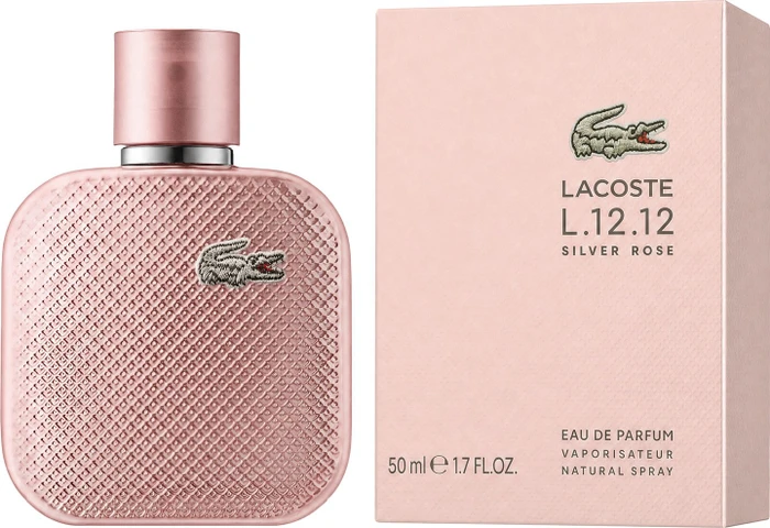 Lacoste Eau de Lacoste L.12.12 Silver Rose Eau de Parfum, 50ml