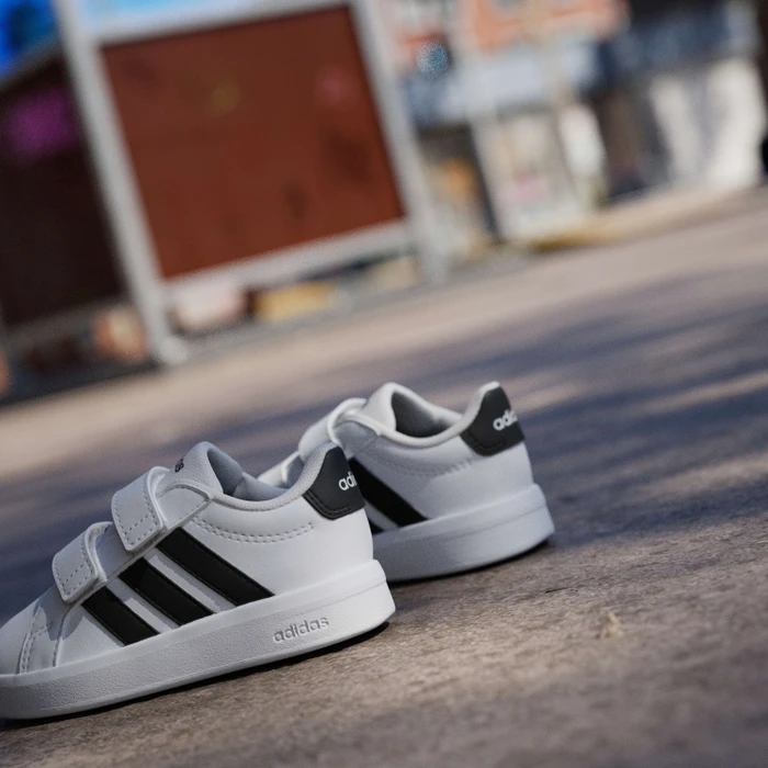 adidas Grand Court 3.0 cloud white/core black (Junior)
