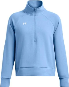 Under Armour Rival Fleece Zip Sweatshirt horizon blue/white (Damen)