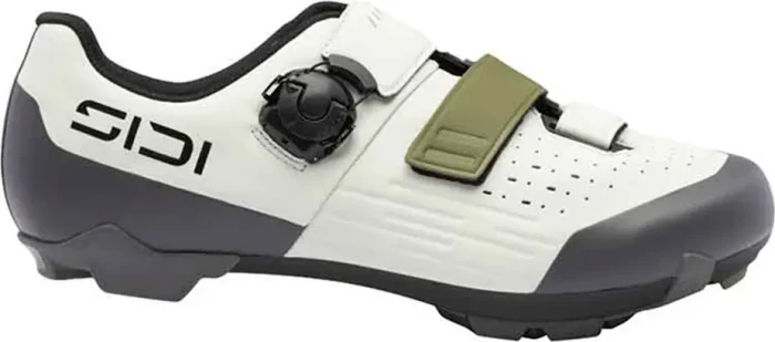 SIDI Silvis XC ice white/olive green