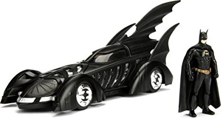 Jada Toys Hollywood Rides - Batmobile with Batman Batman Forever