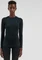 Odlo Performance Warm Eco Funktionsshirt langarm black/new odlo graphite grey (Damen) Vorschaubild