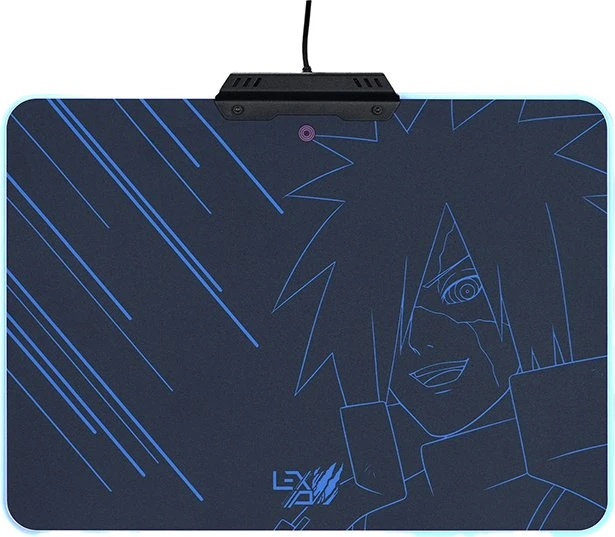 Lexip x Tsume Naruto Shippuden RGB Gaming Mauspad, 350x250mm, Madara Destruction