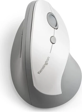 Kensington Pro Fit Ergo Vertical Wireless Mouse, weiß/grau, USB