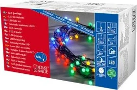 Konstsmide Lichterkette LED 80x mehrfarbig