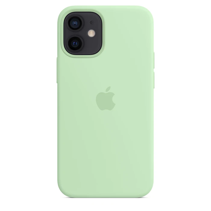 Apple Silikon Case mit MagSafe für iPhone 12 Mini Pistazie